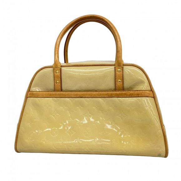 Louis Vuitton Vernis Tompkins Square Handbag M91149 Beige  Women's - Picture 1 of 16
